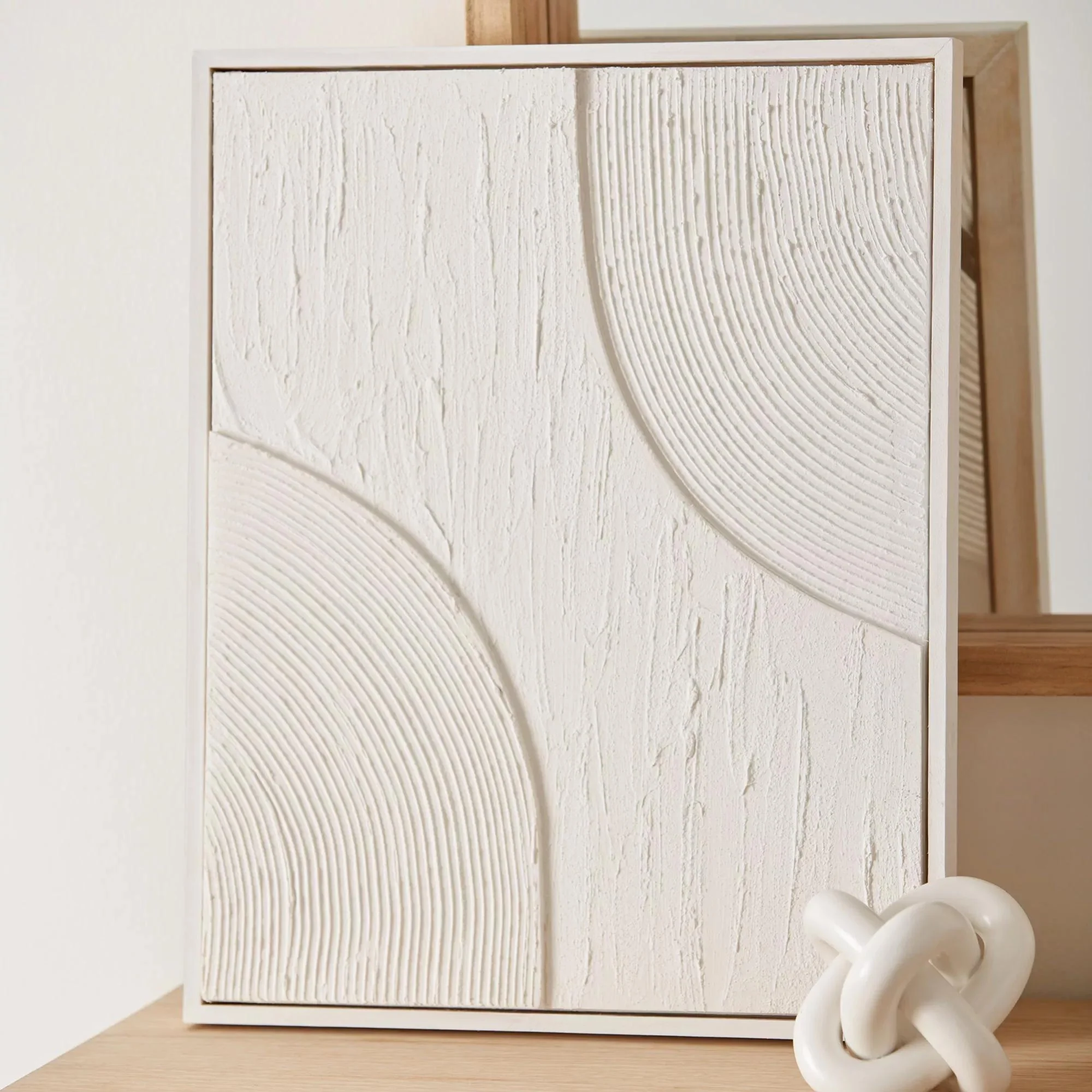 Abstract Knotted Ceramic Decorative Object - Image 2