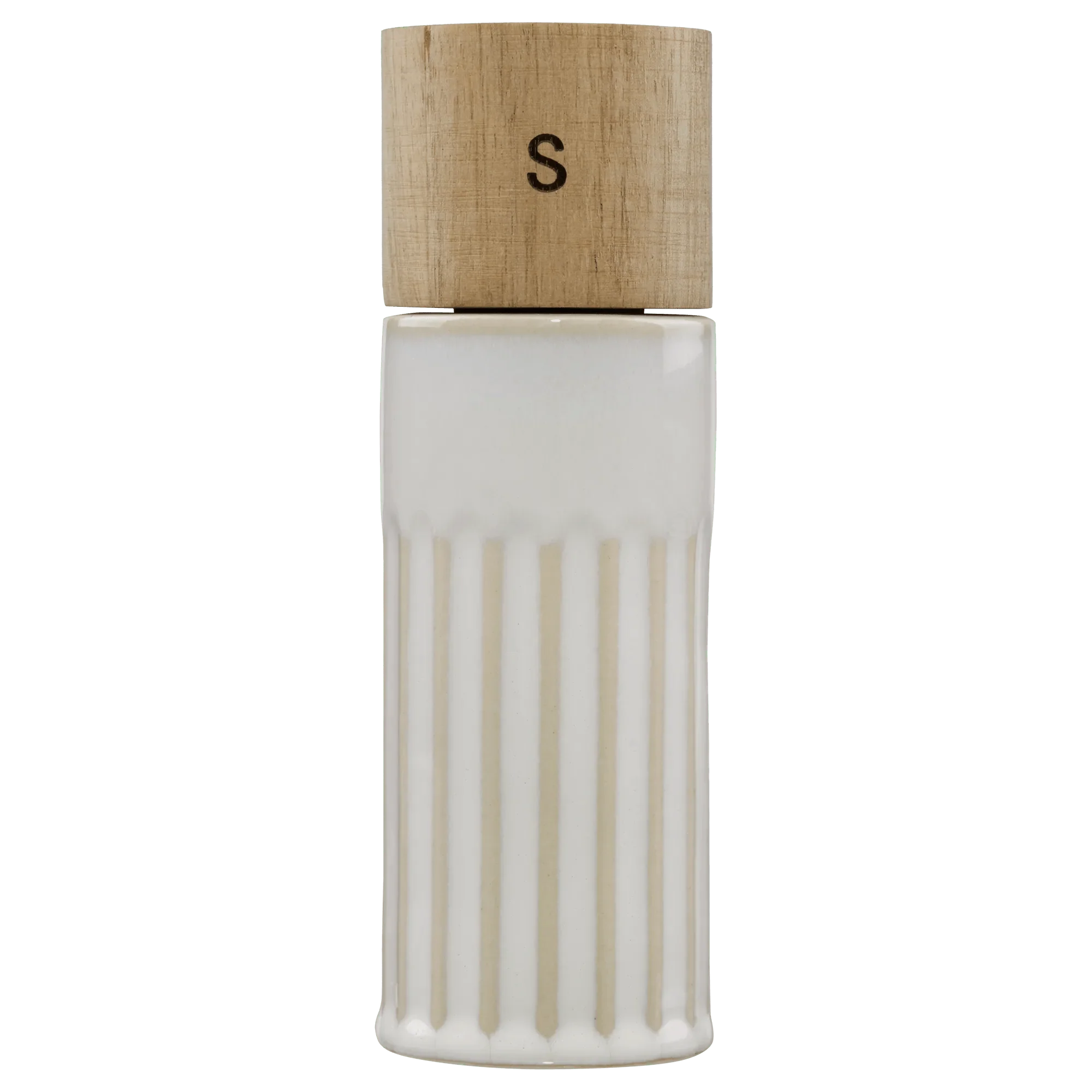 Beige Salt Grinder