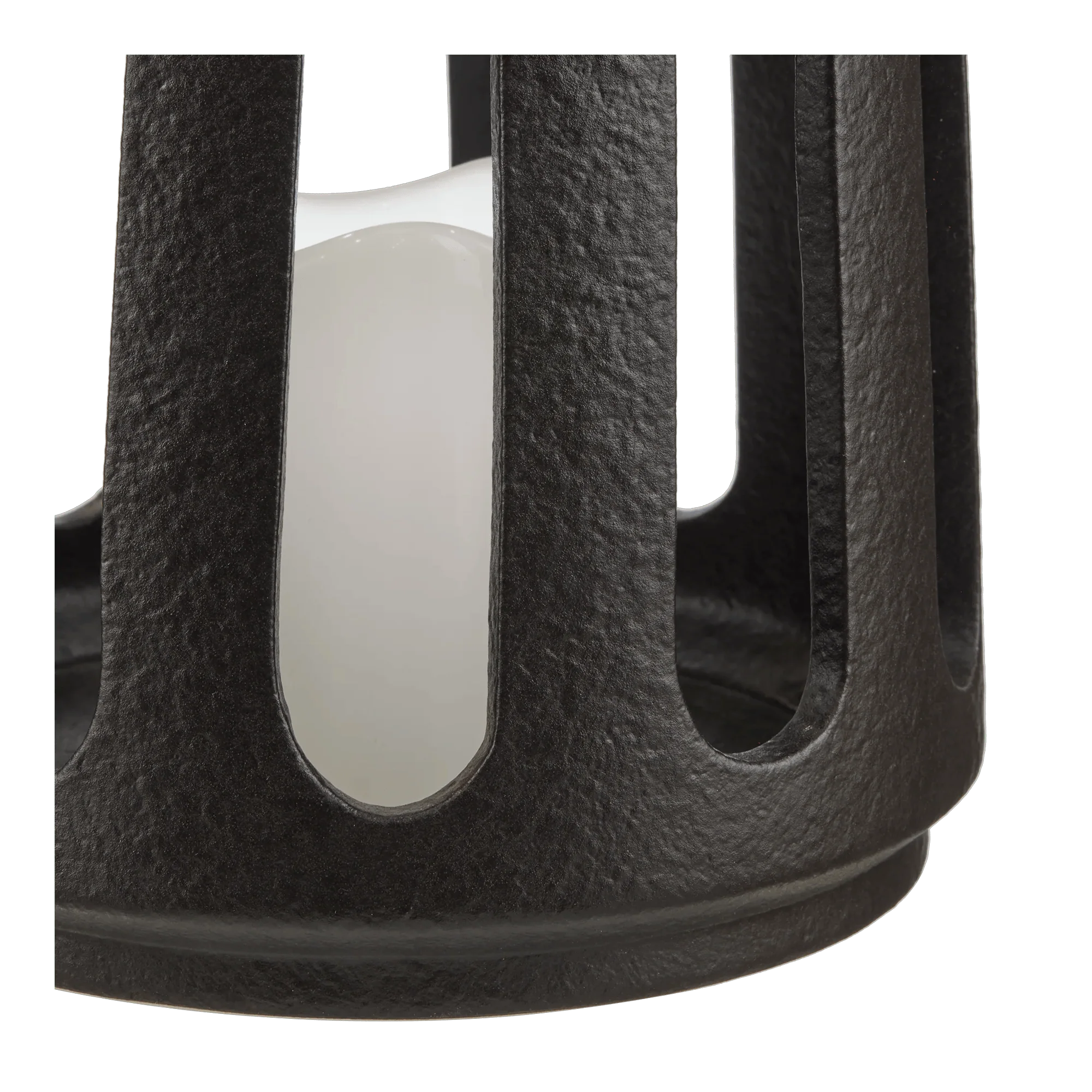Ceramic Lantern with LED Candle - Image 3