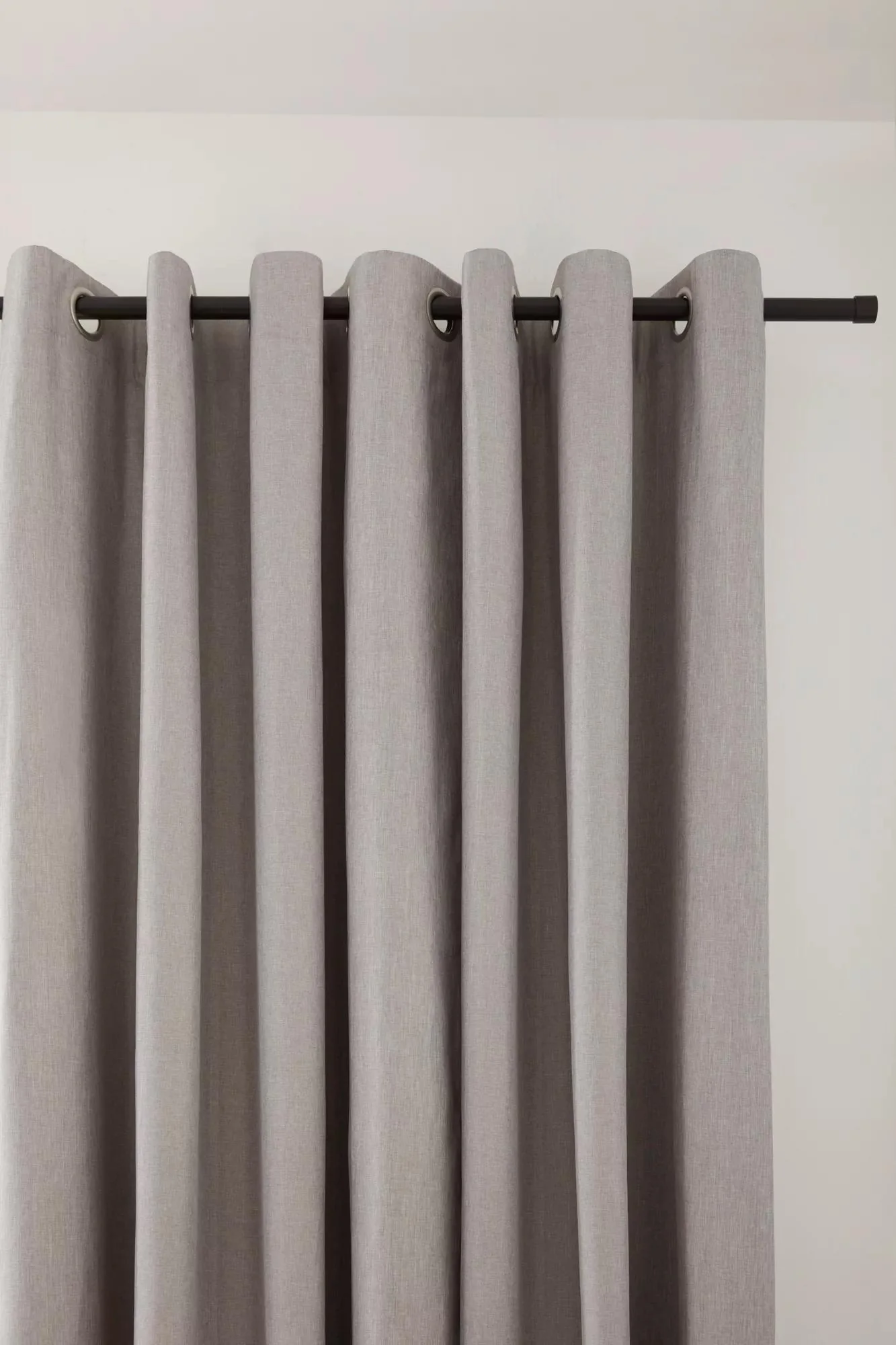 Beige Chambray Blackout Curtain - Image 8