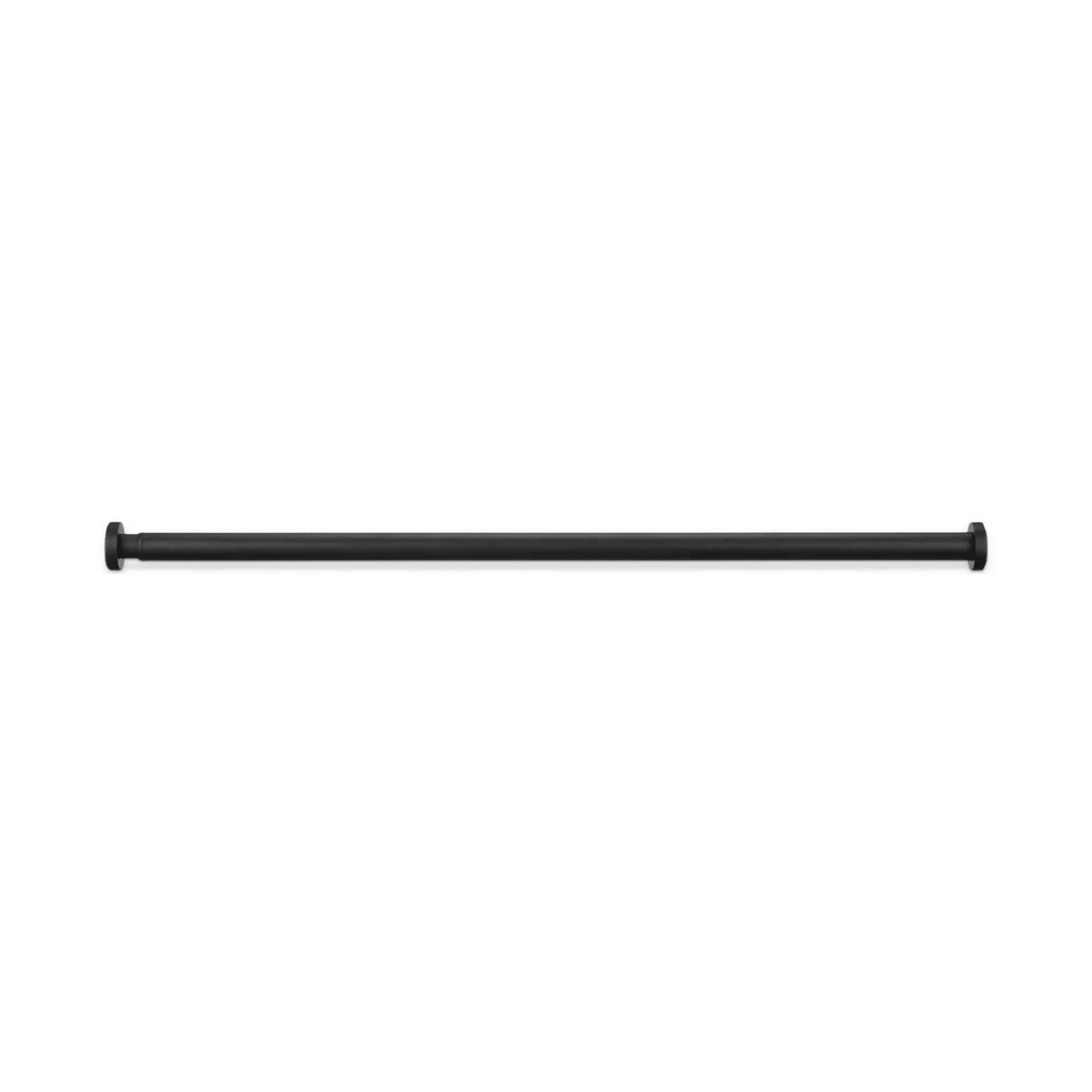 Black Curtain Tension Rod - Diameter 22/25 mm