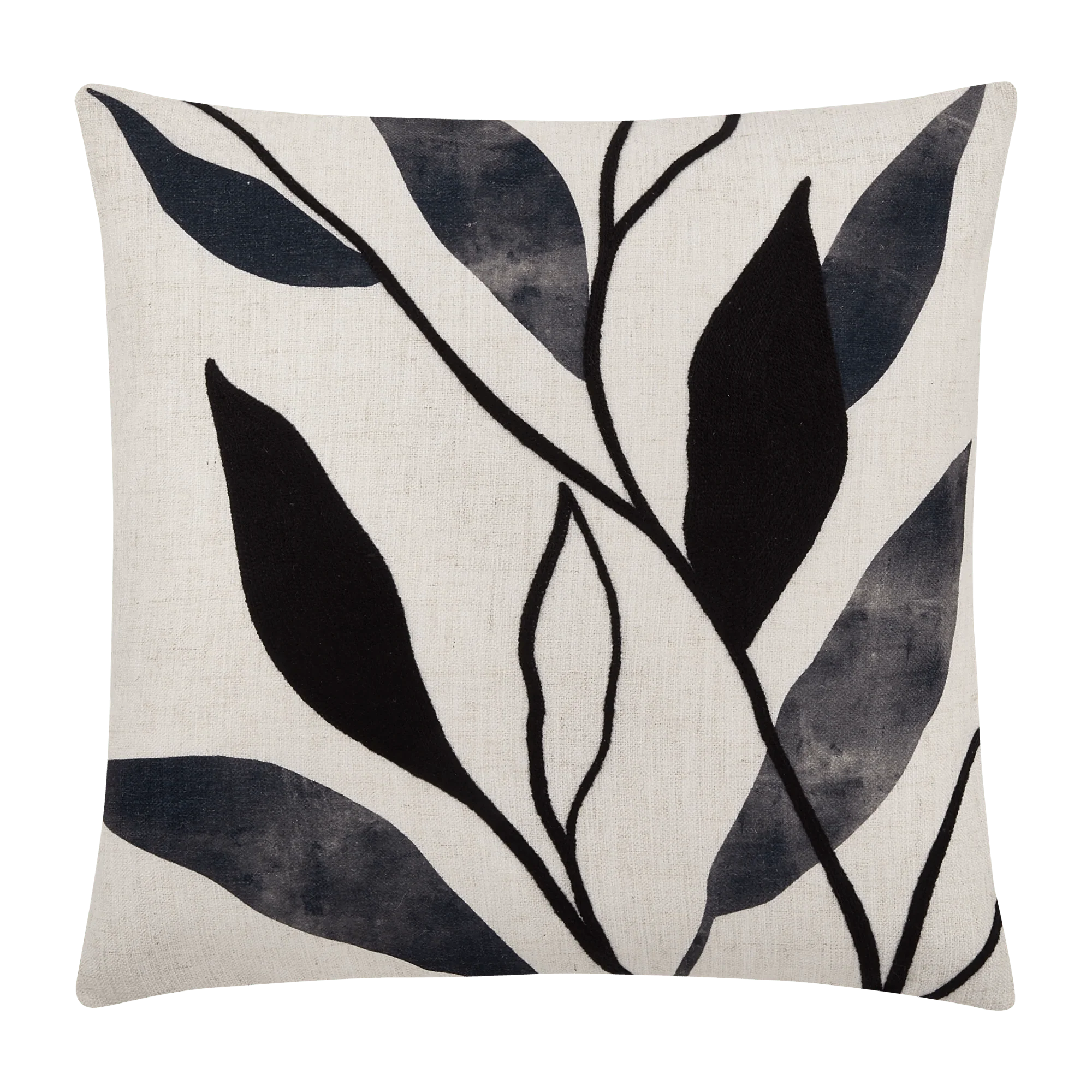 Cyra Decorative Leaf Print Cushion