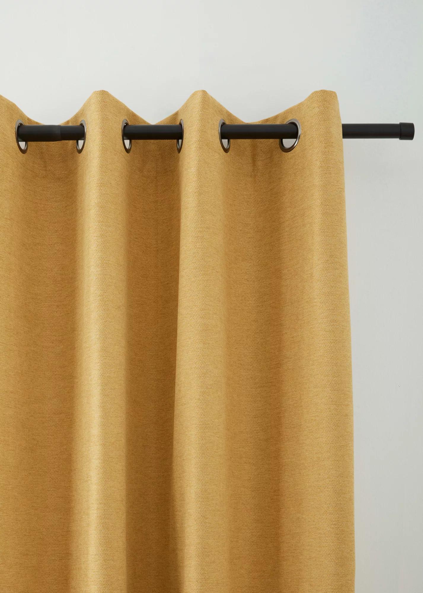 Ochre Dion Blackout Curtain - Image 2