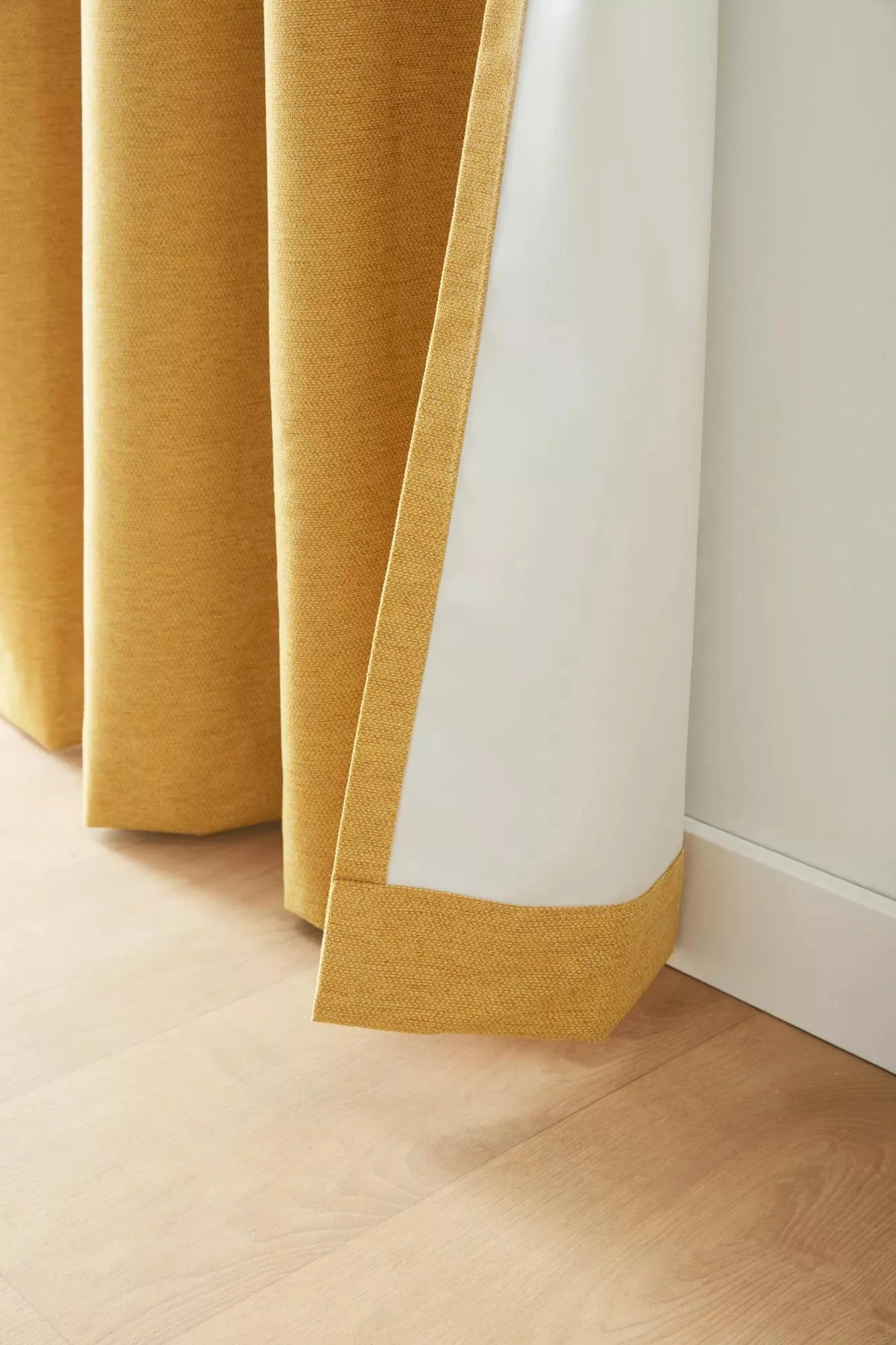 Ochre Dion Blackout Curtain - Image 3