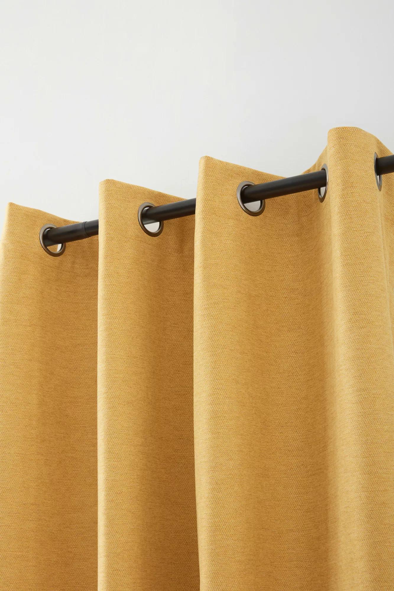 Ochre Dion Blackout Curtain - Image 5