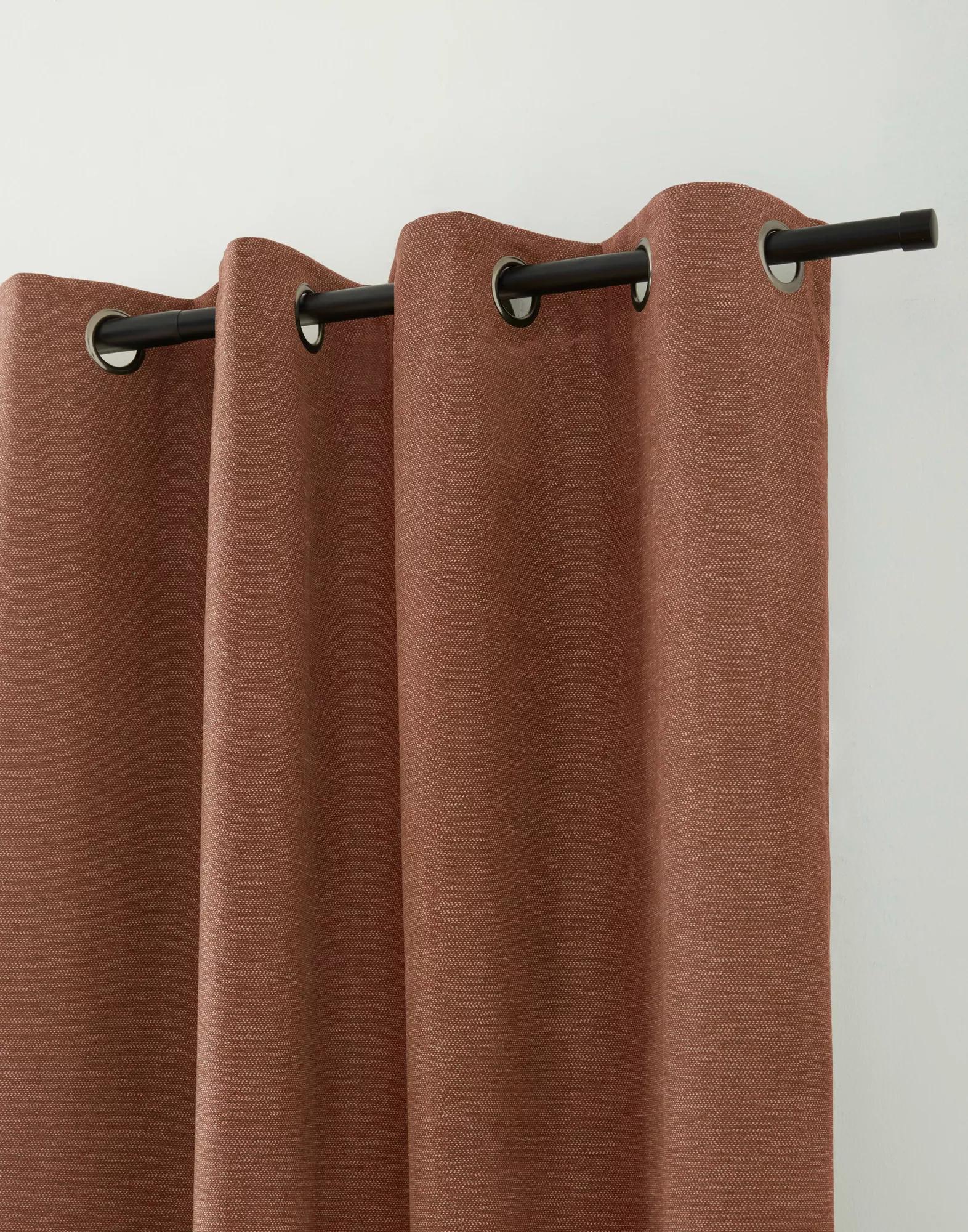 Orange Dion Blackout Curtain - Image 2