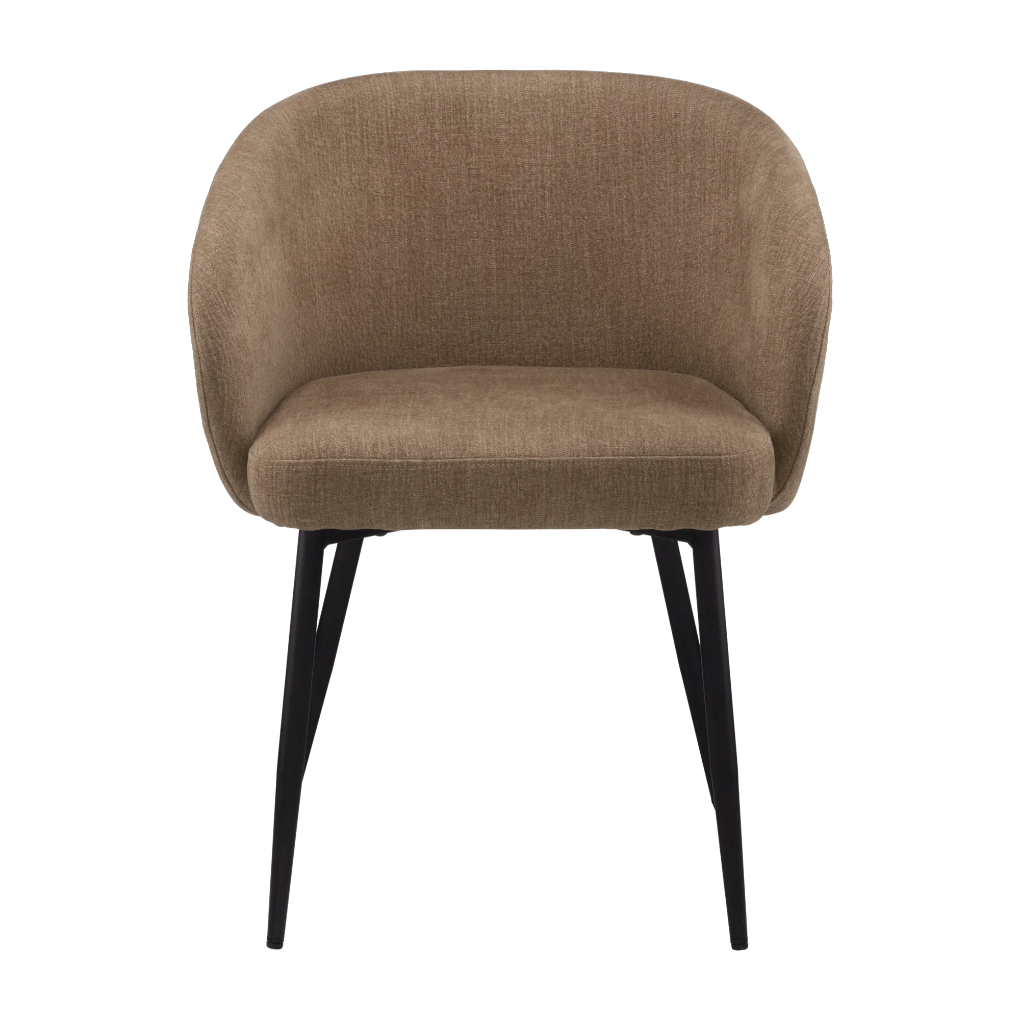 Fabric and Metal Accent Chair - Image 2