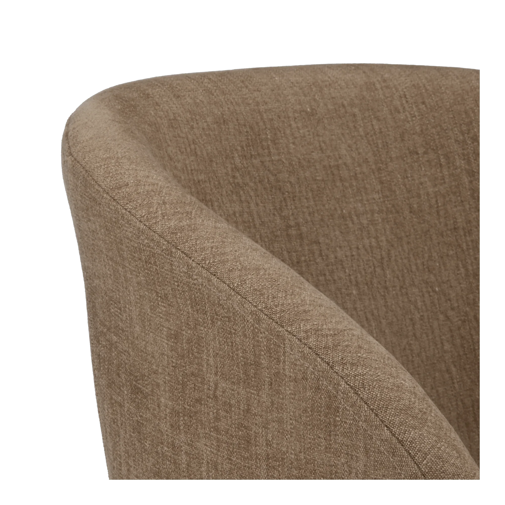Fabric and Metal Accent Chair - Image 3