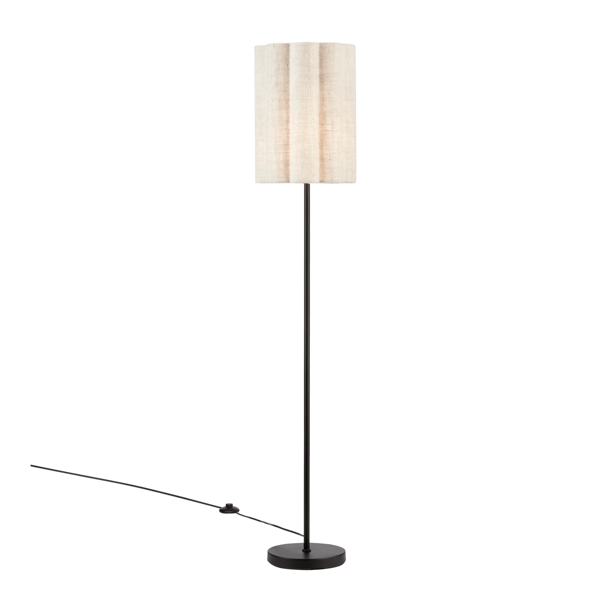 Floor Lamp with Petal Style Shade - Image 3