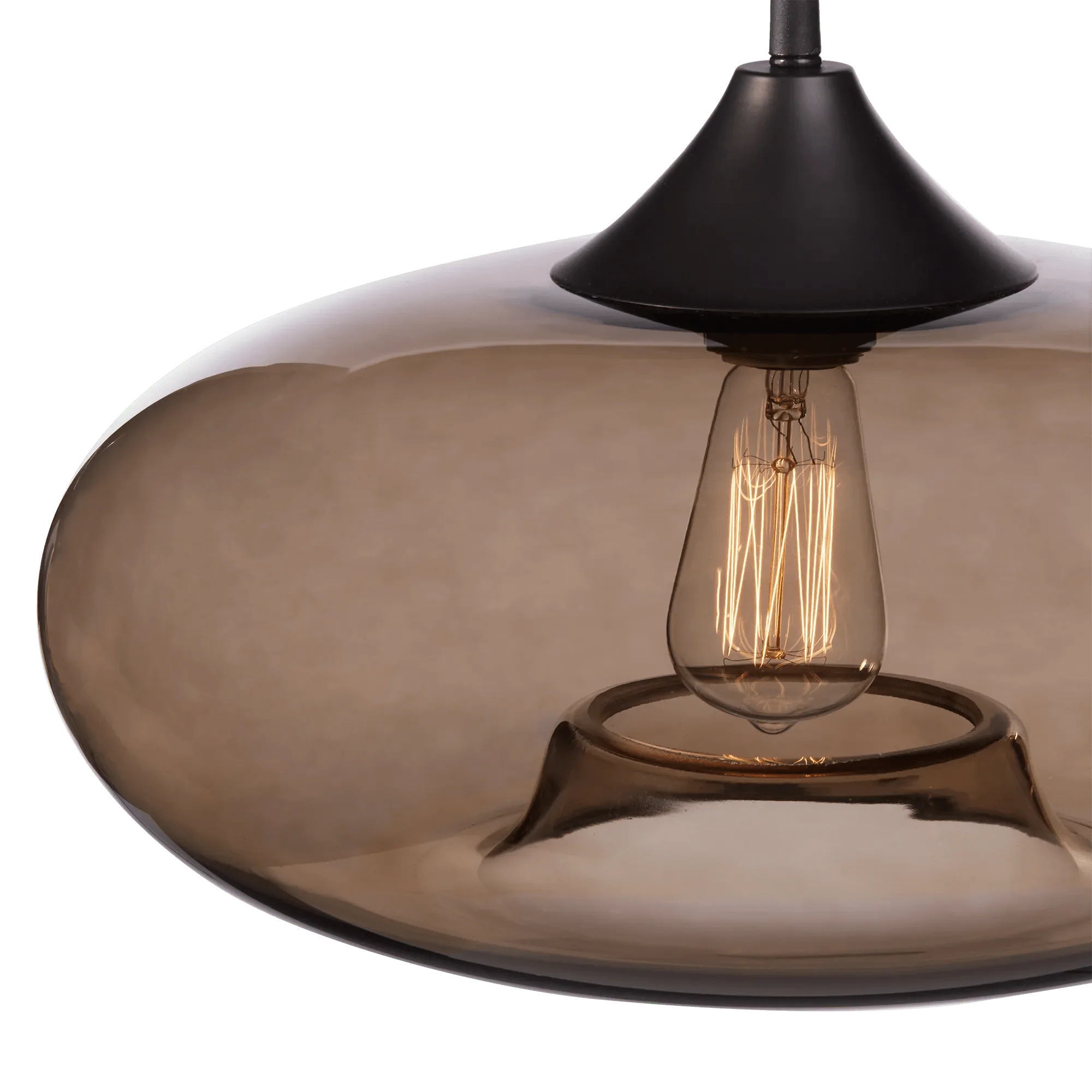 Glass Globe Ceiling Lamp - Image 2