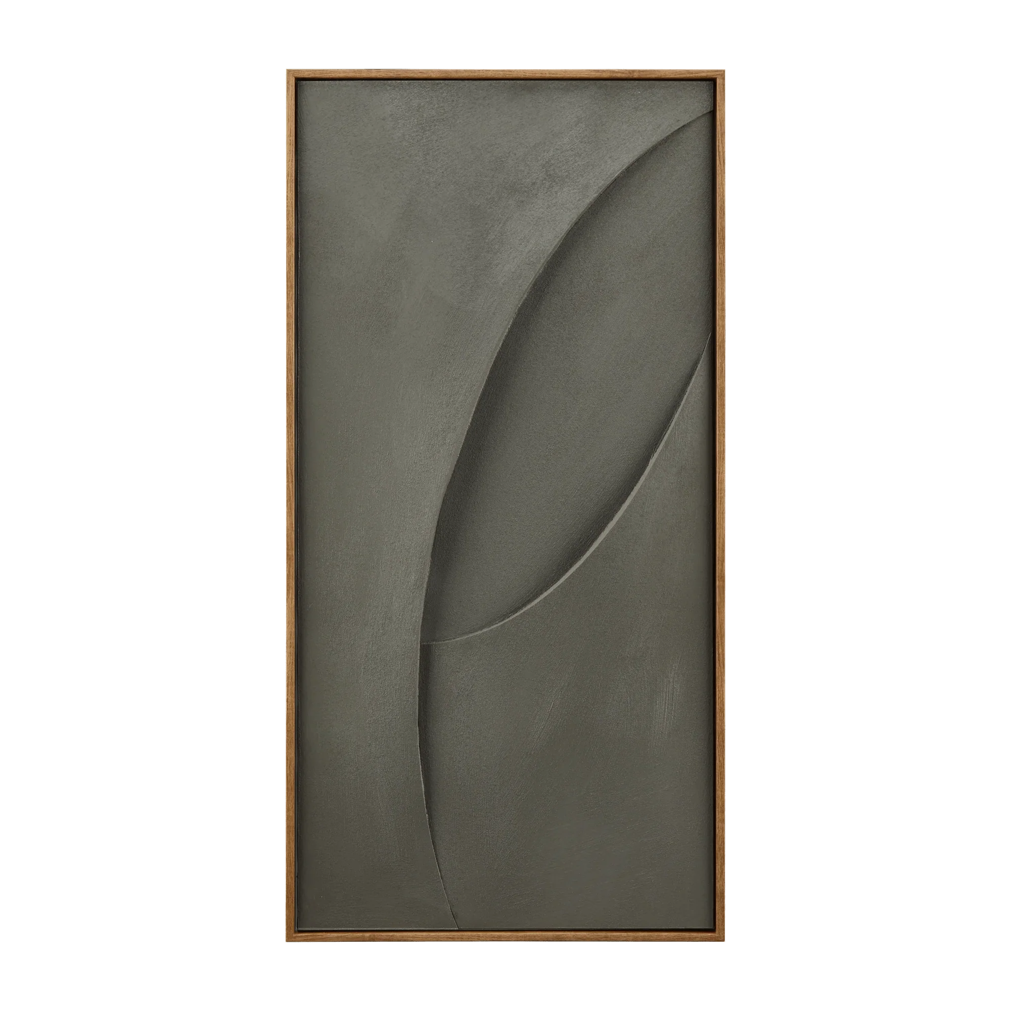 Green Abstract Framed Art