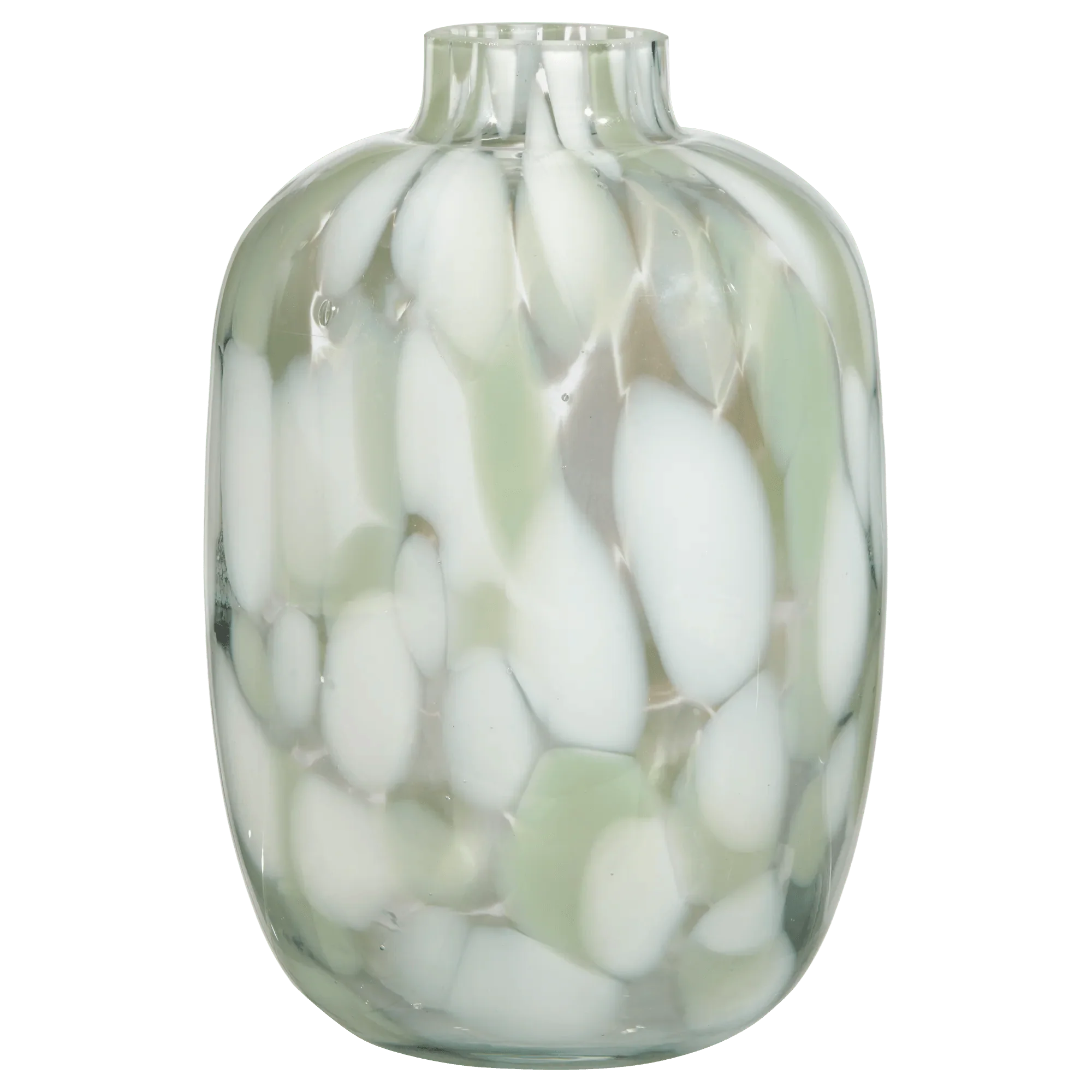 Green Glass Table vase