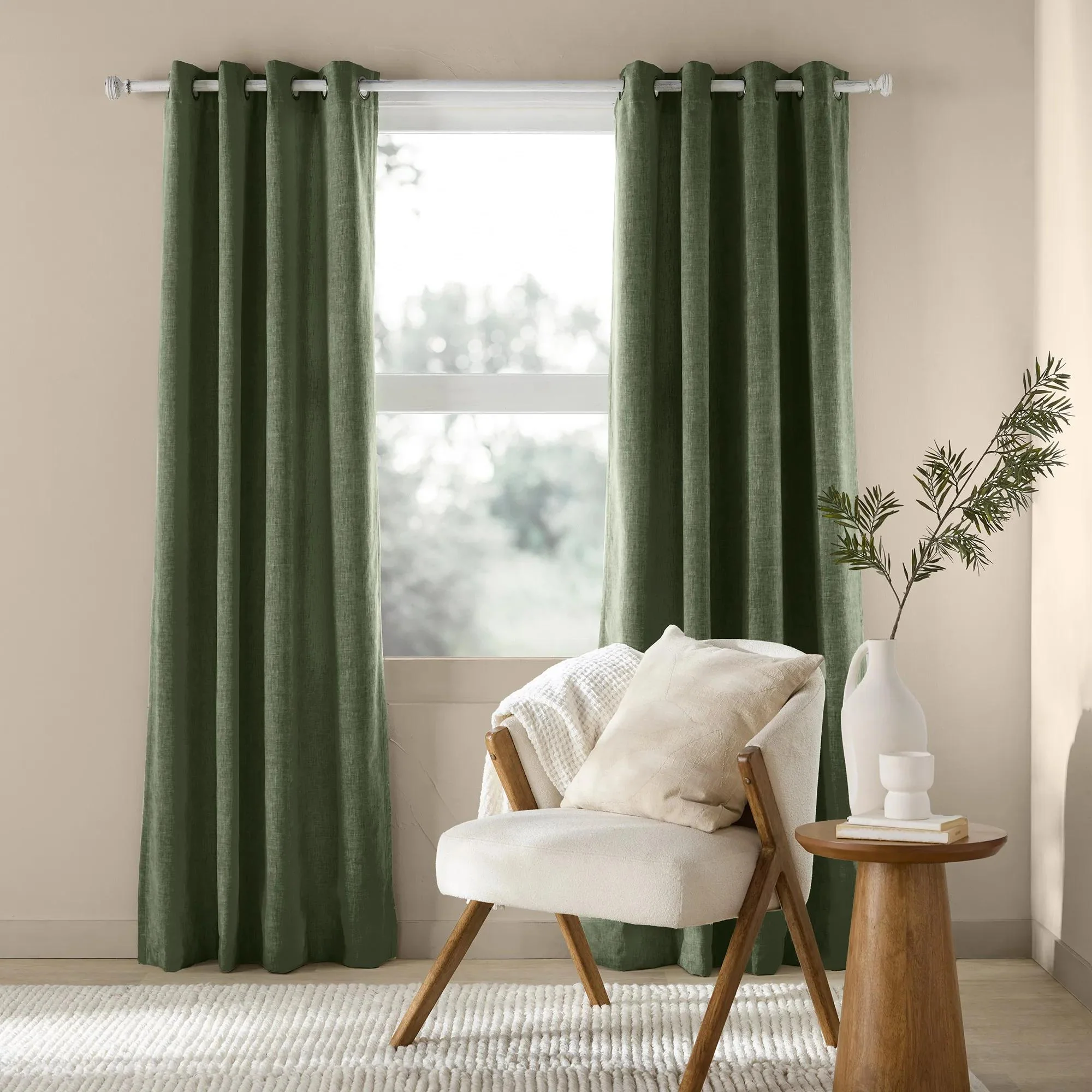 Hodge Room Darkening Grommet Curtains