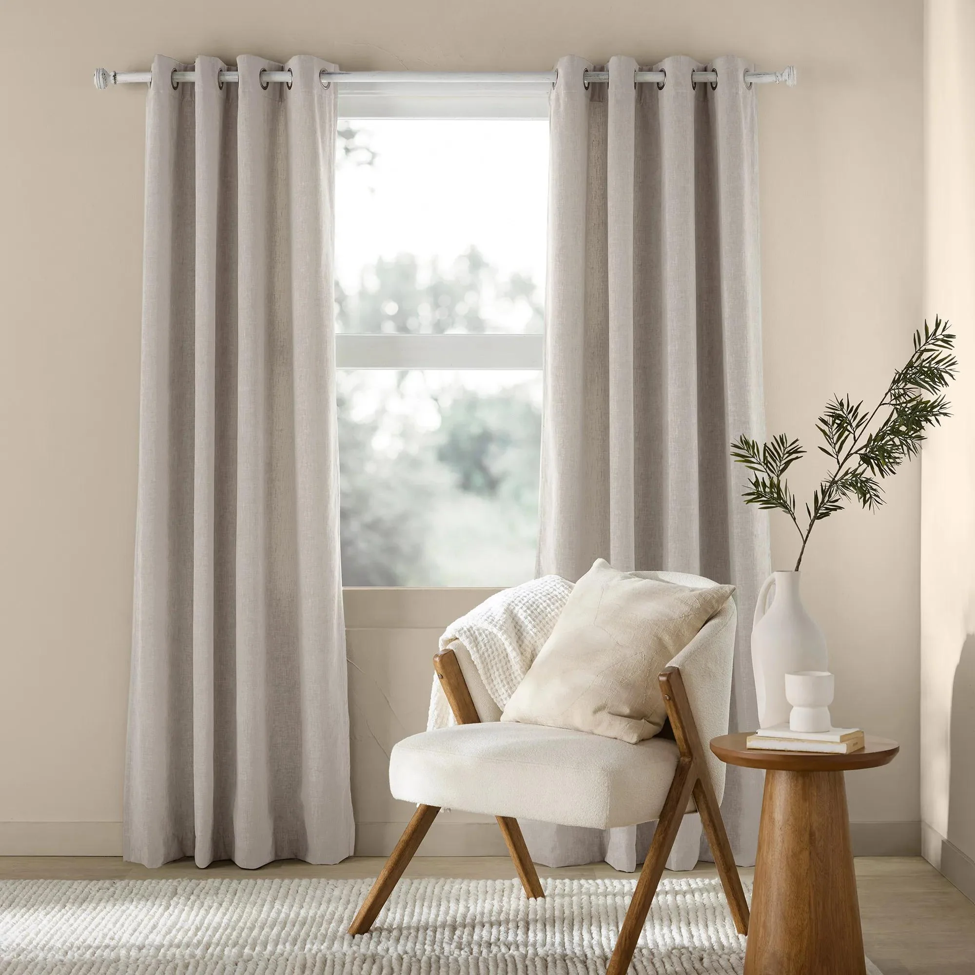 Hodge Room Darkening Grommet Curtains