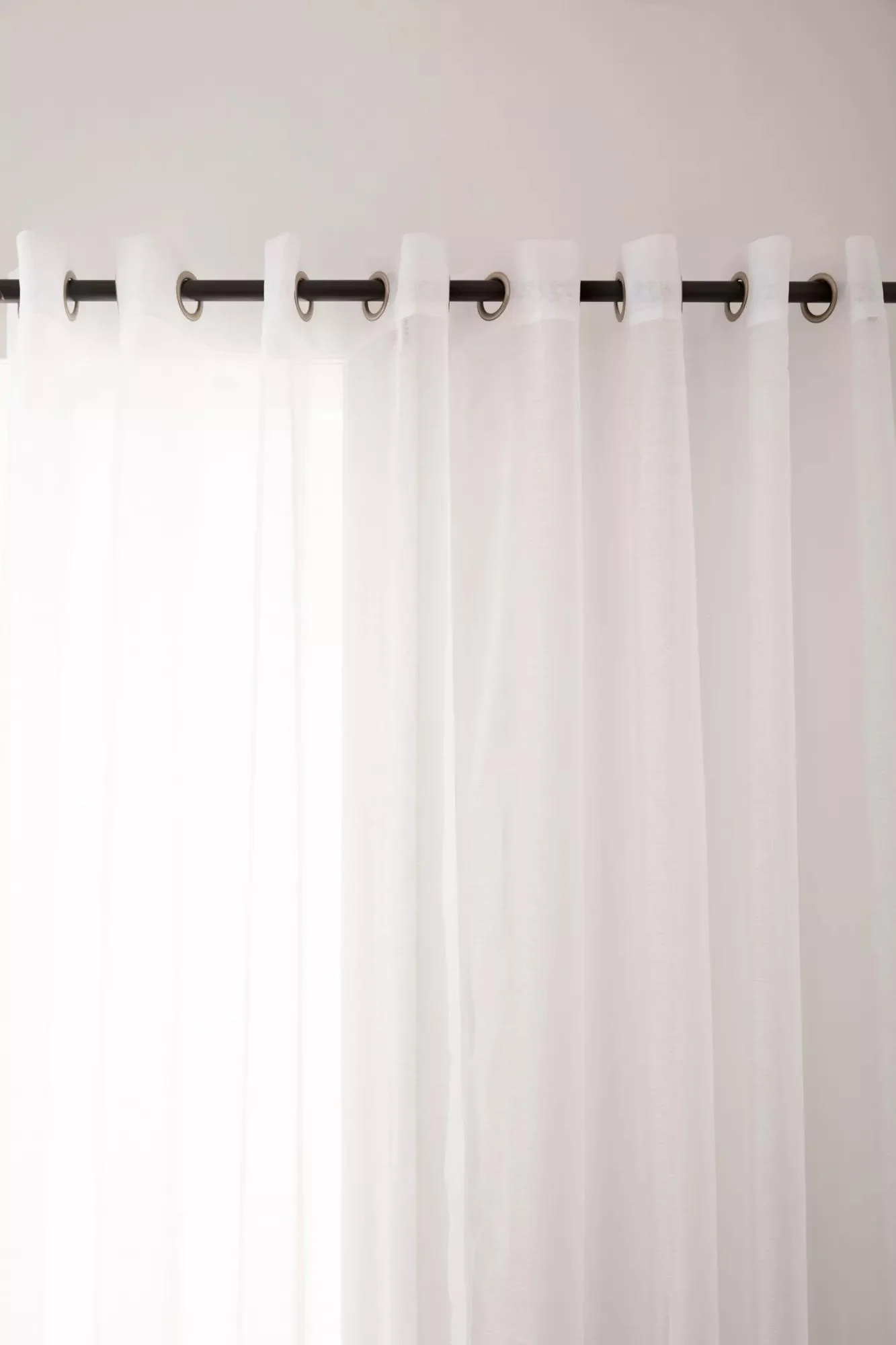 White Kacha Sheer Curtain - Image 6