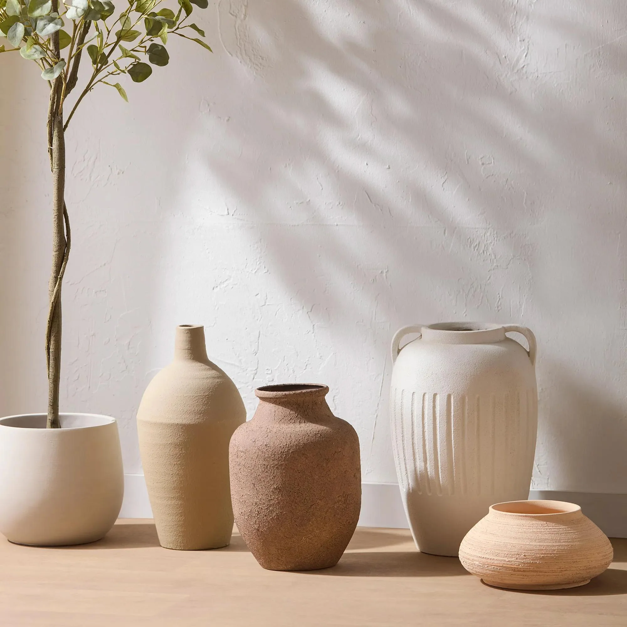 Ceramic Sanded Table Vase - Image 2