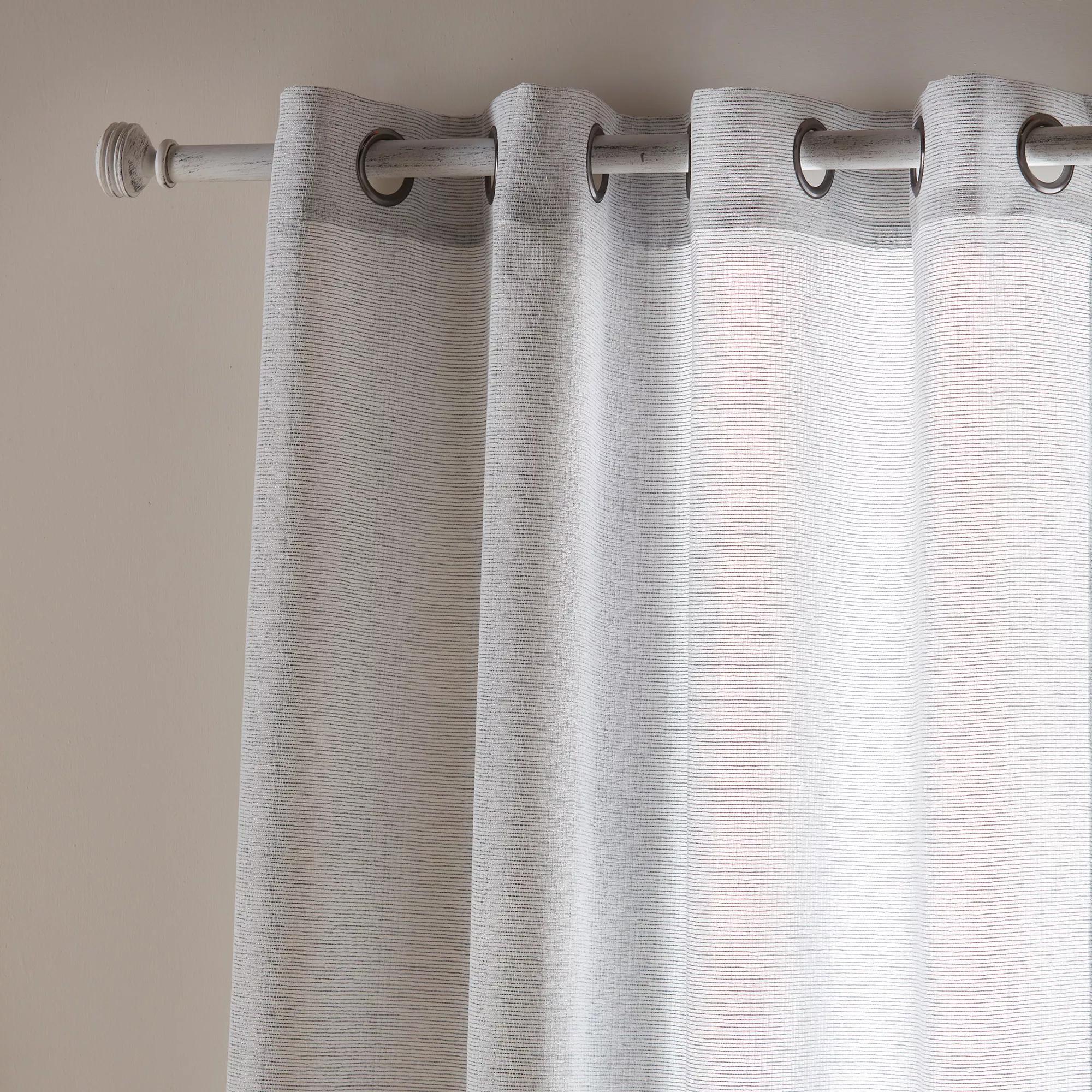 Grey Merlot Sheer Curtain - Image 4
