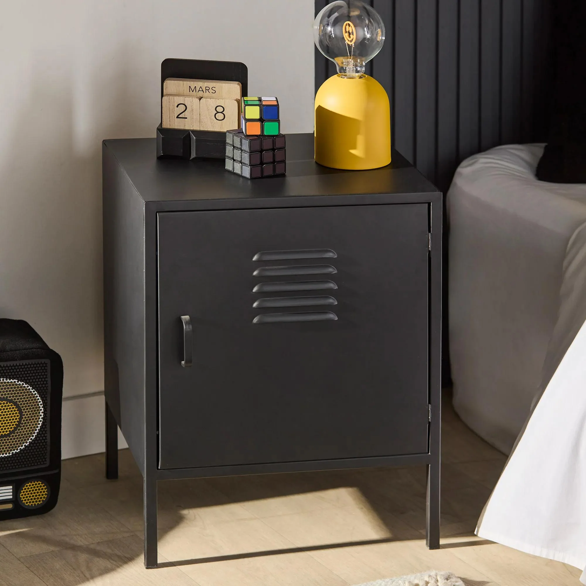 Metal Storage Cabinet with Door - Image 2