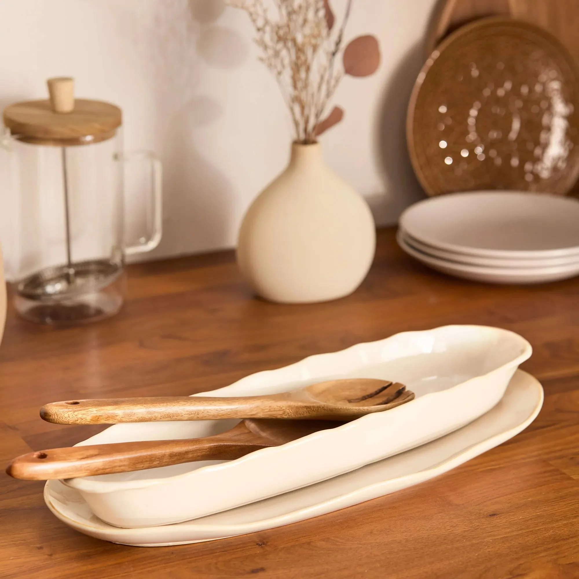 Set of Wood Spoon & Fork - Image 16