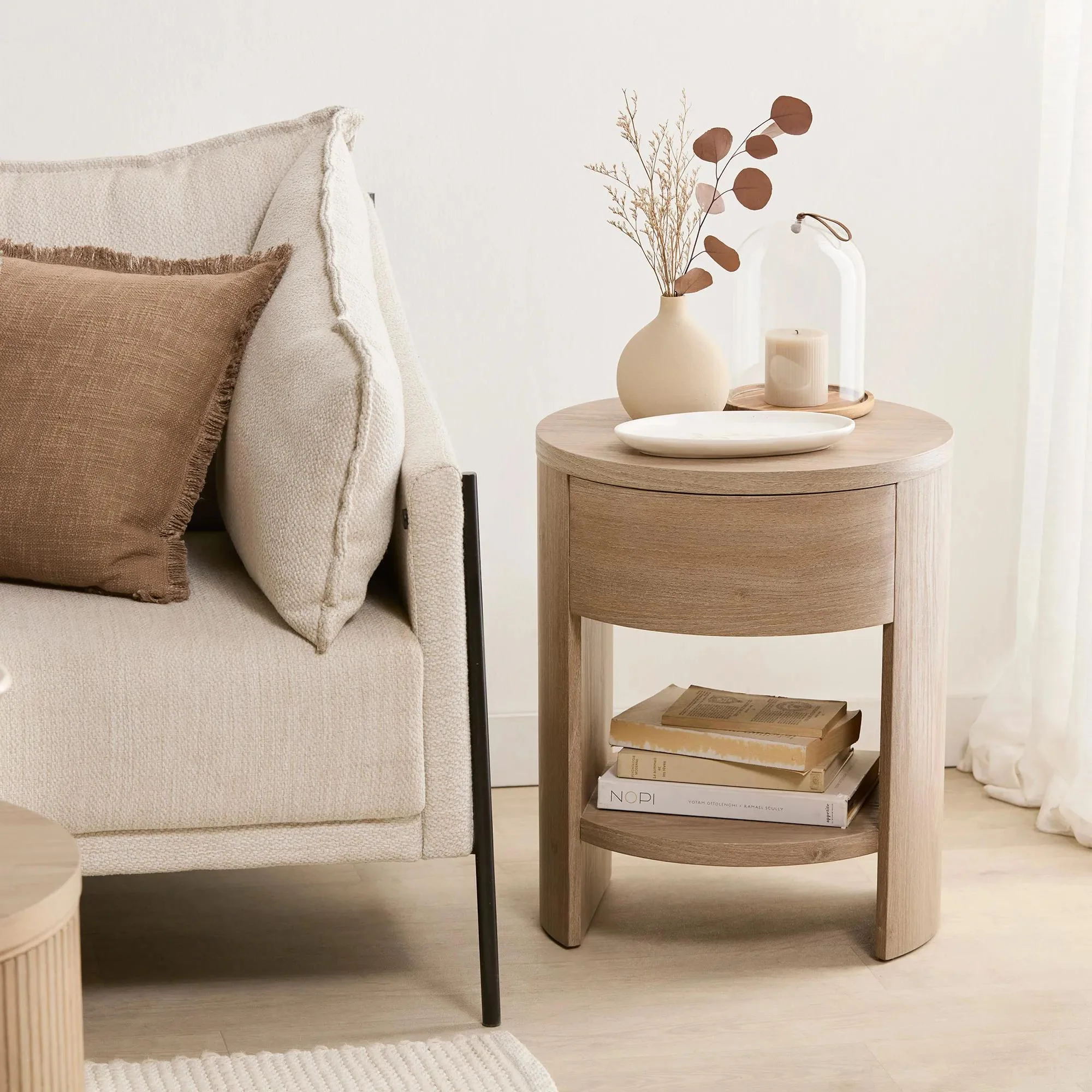 Side Table with Drawer - Image 9