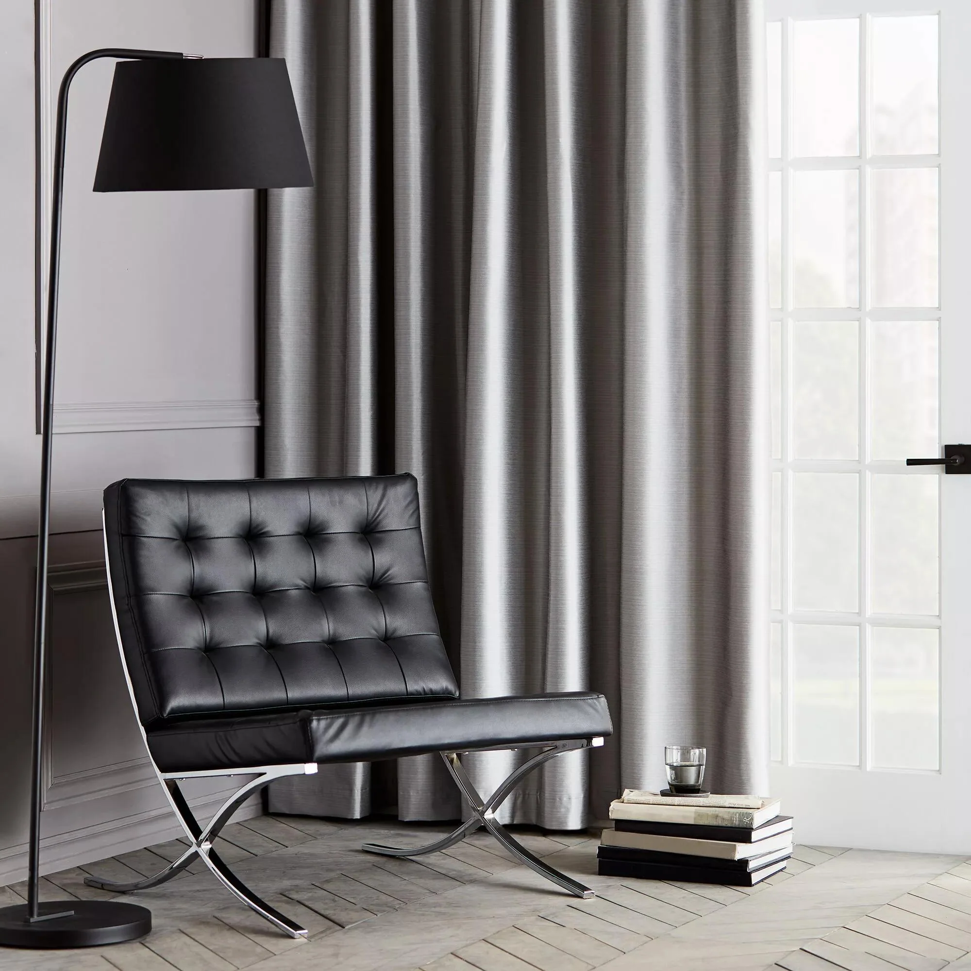 Silver Pegaze Blackout Curtain