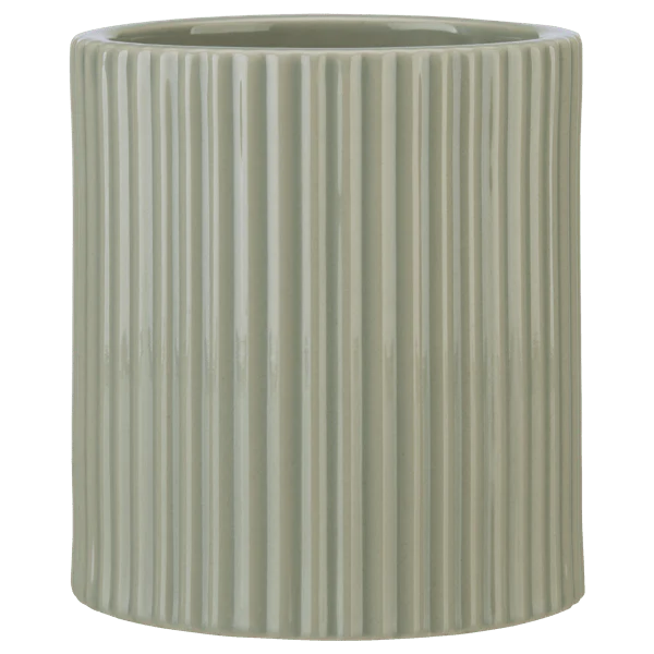 Ribbed Utensil Jar