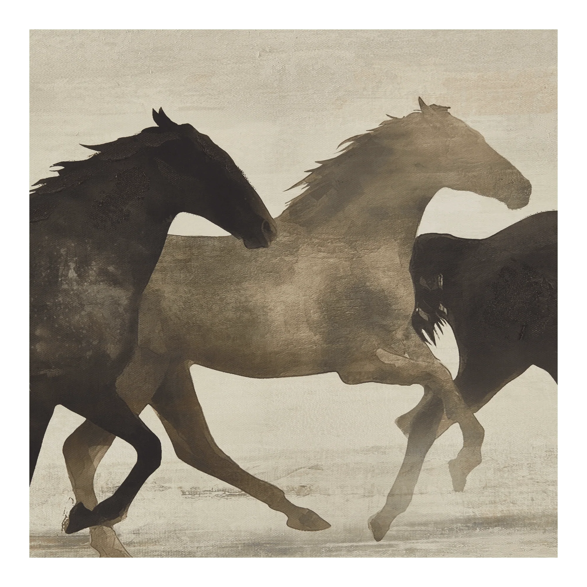 Running Horses Framed Art - Image 3