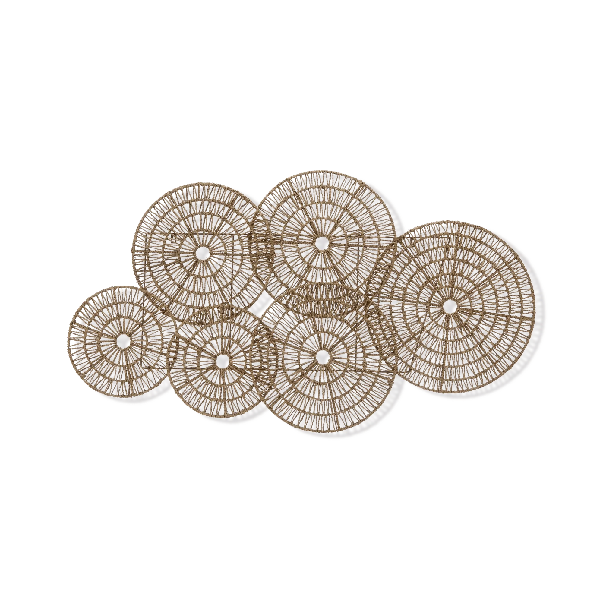 Seagrass Circles Wall Art