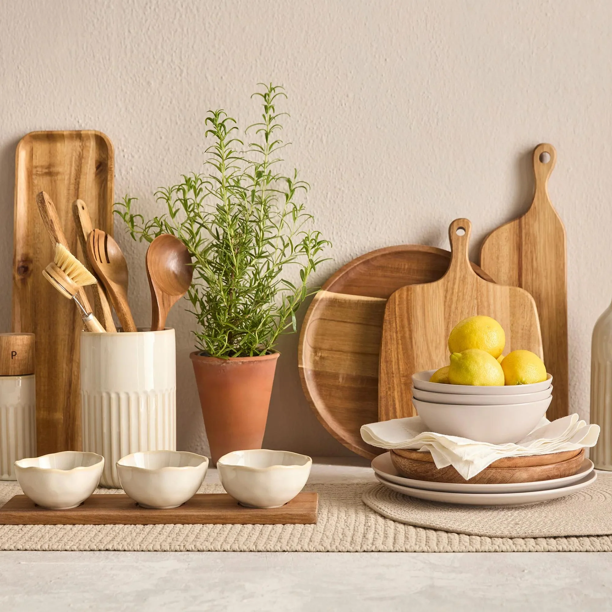 Set of Wood Spoon & Fork - Image 9