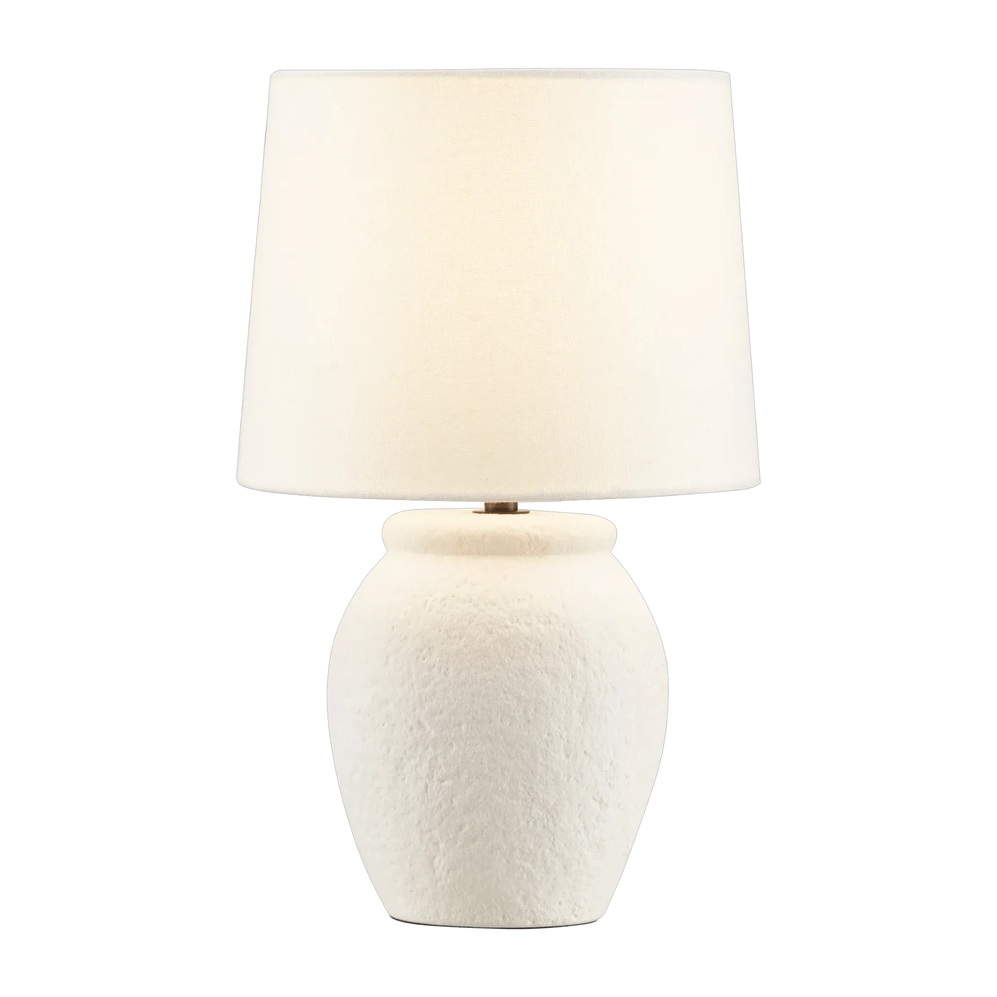 Table Lamp with Textured Ceramic Base - Image 5