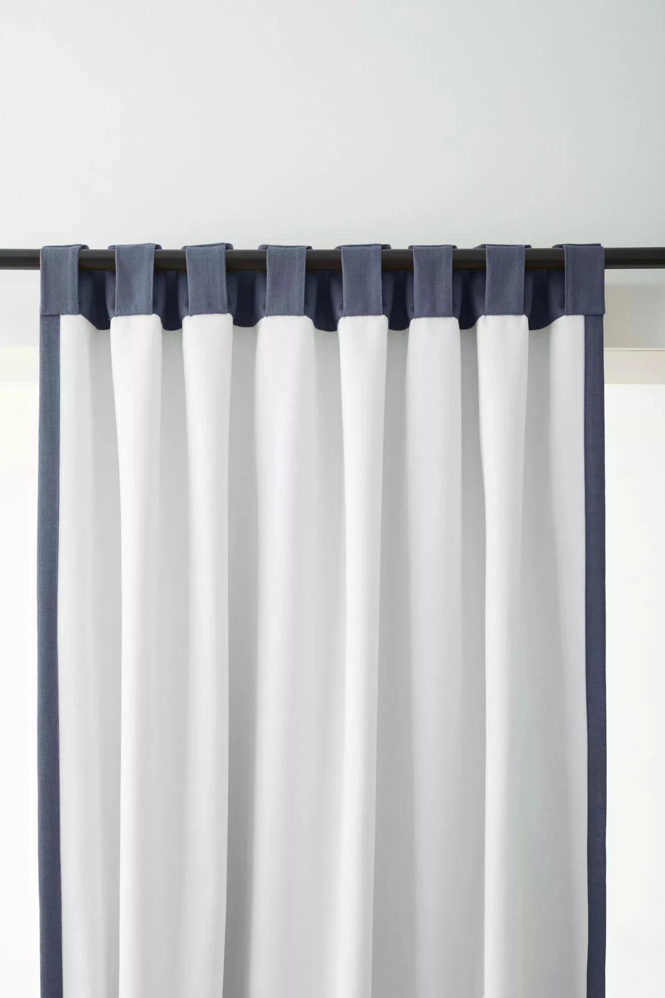 Indigo Taha Rod Pocket Back Tab Blackout Curtain - Image 4