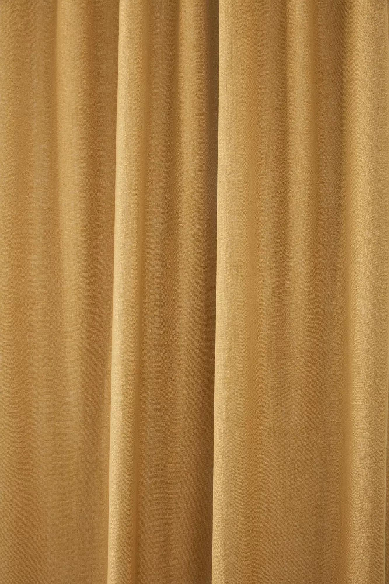 Ochre Taha Rod Pocket Back Tab Blackout Curtain - Image 7