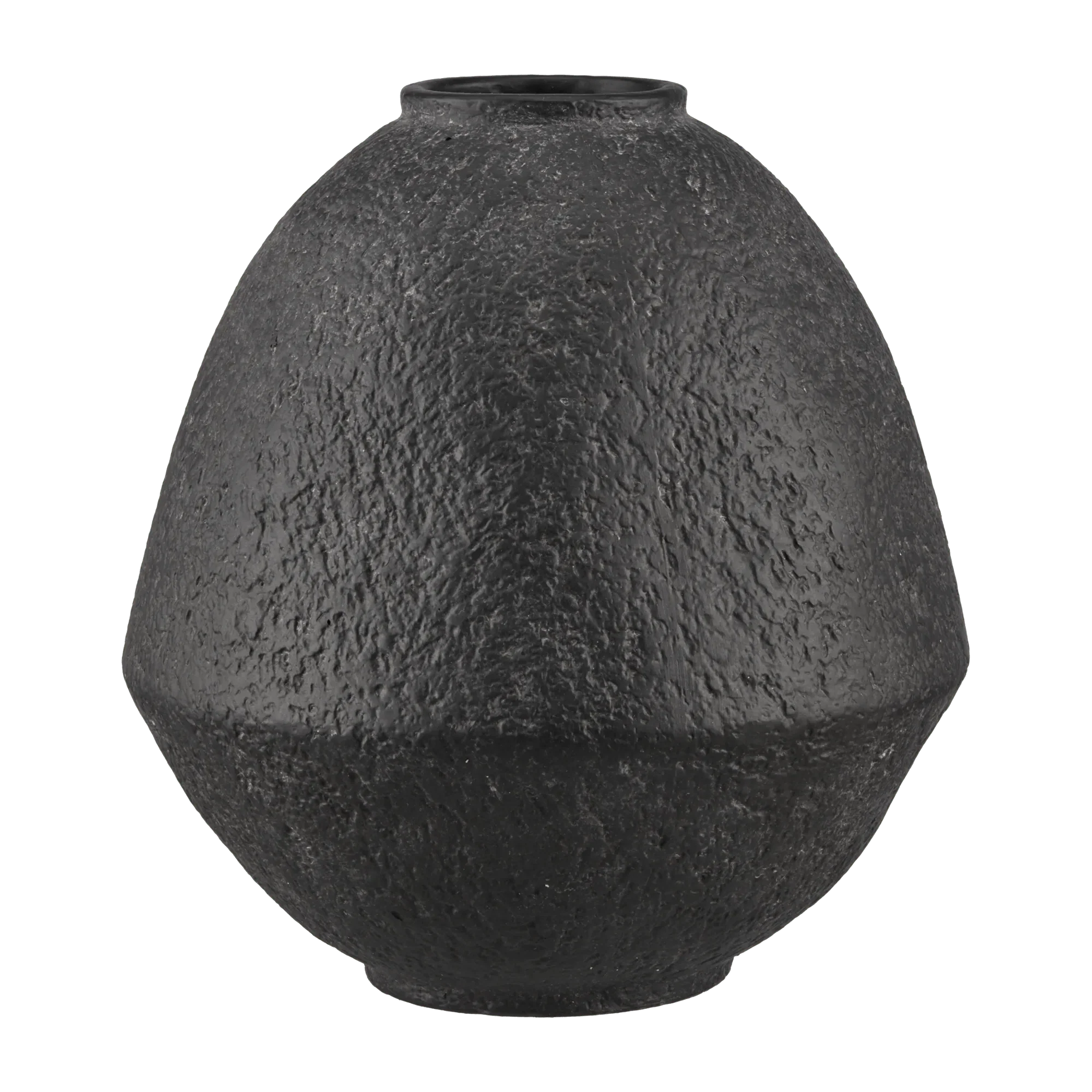 Textured Clay Decorative Vase - Image 2