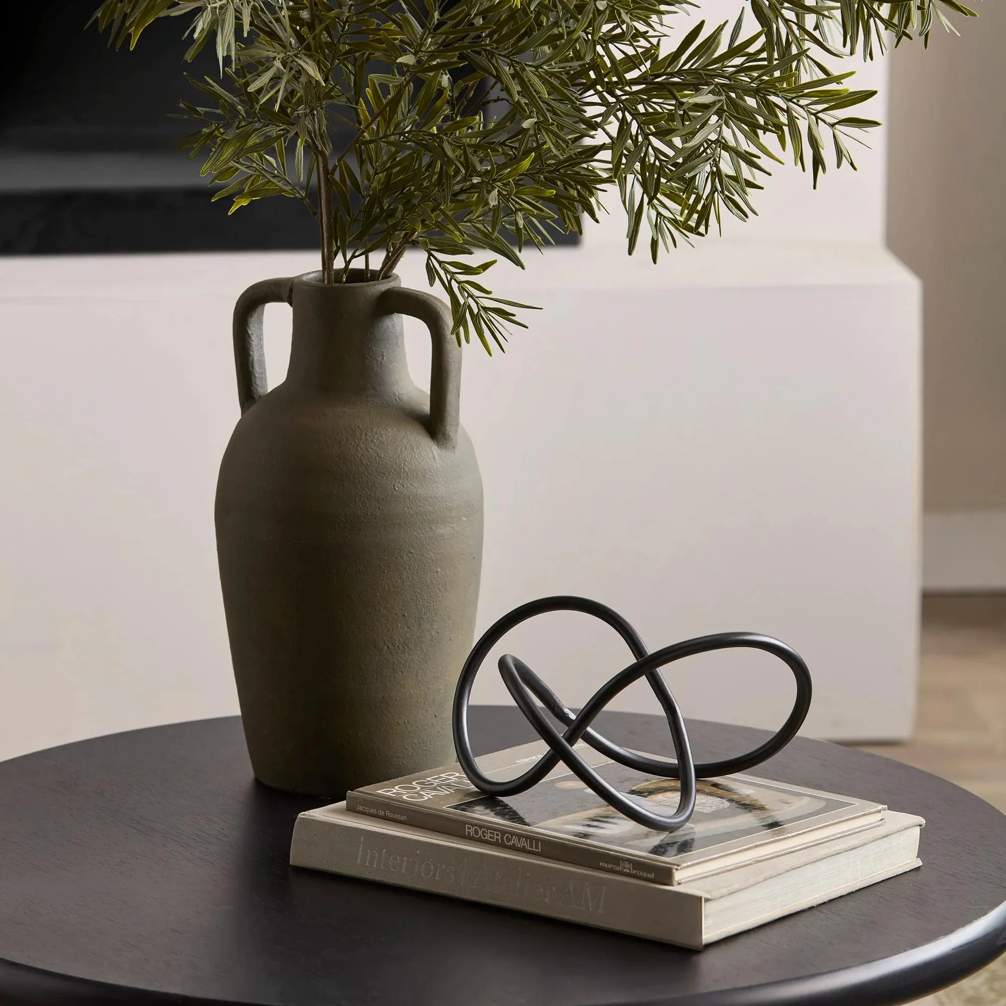 Antique Vase with Handles - Image 5