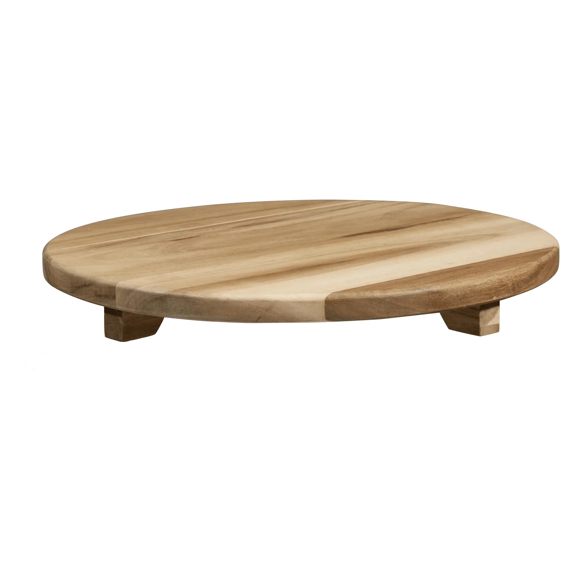 Wood Tray with Stand